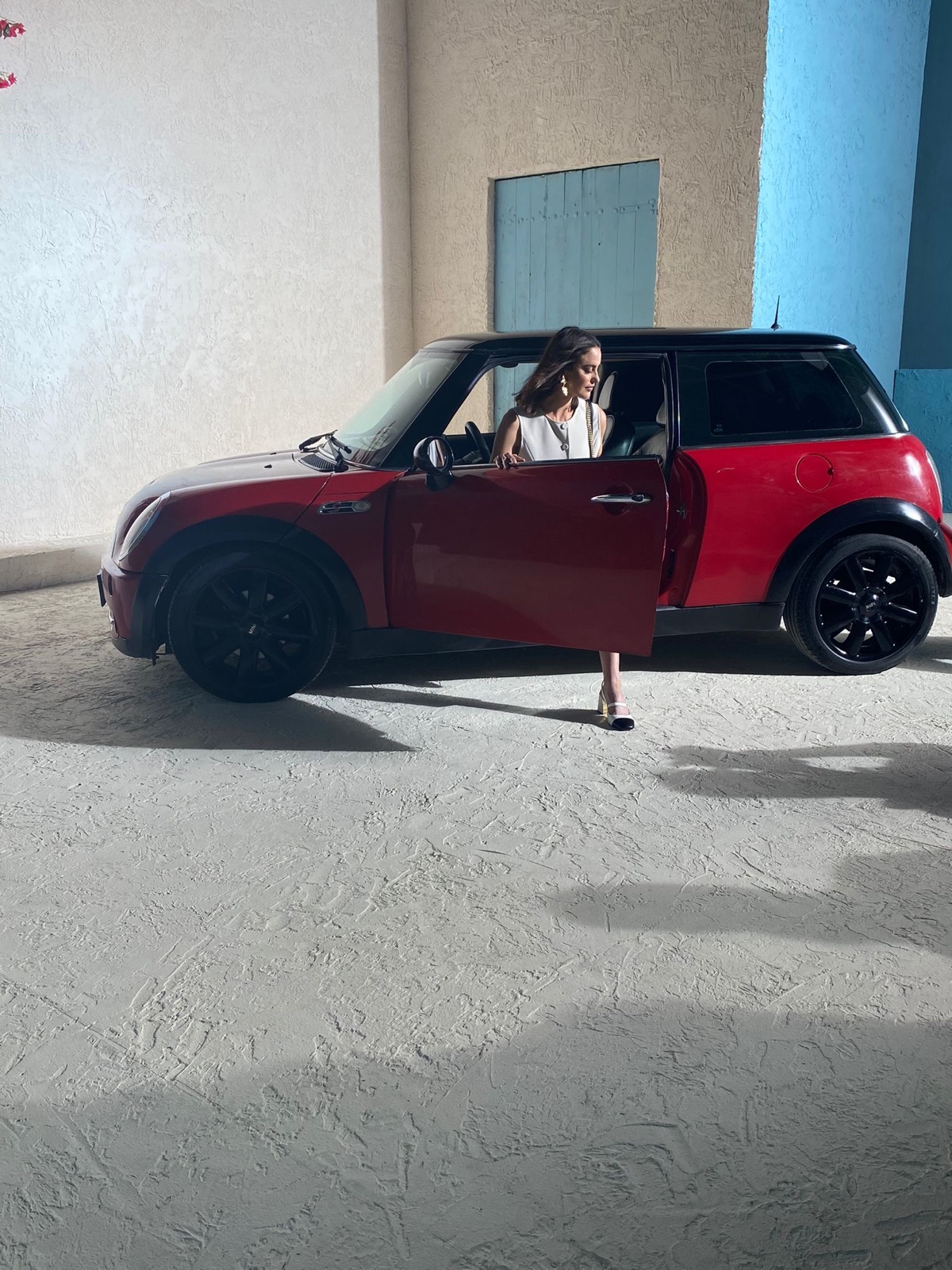 Mini Cooper S — stüdyo prodüksiyon karesi