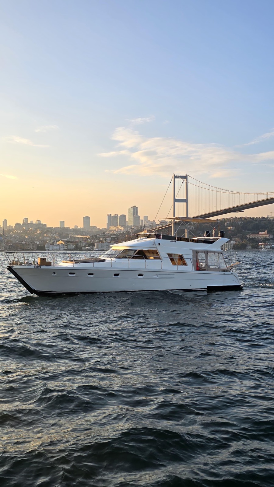 ARGIN motoryat — İstanbul Boğazı yat kiralama
